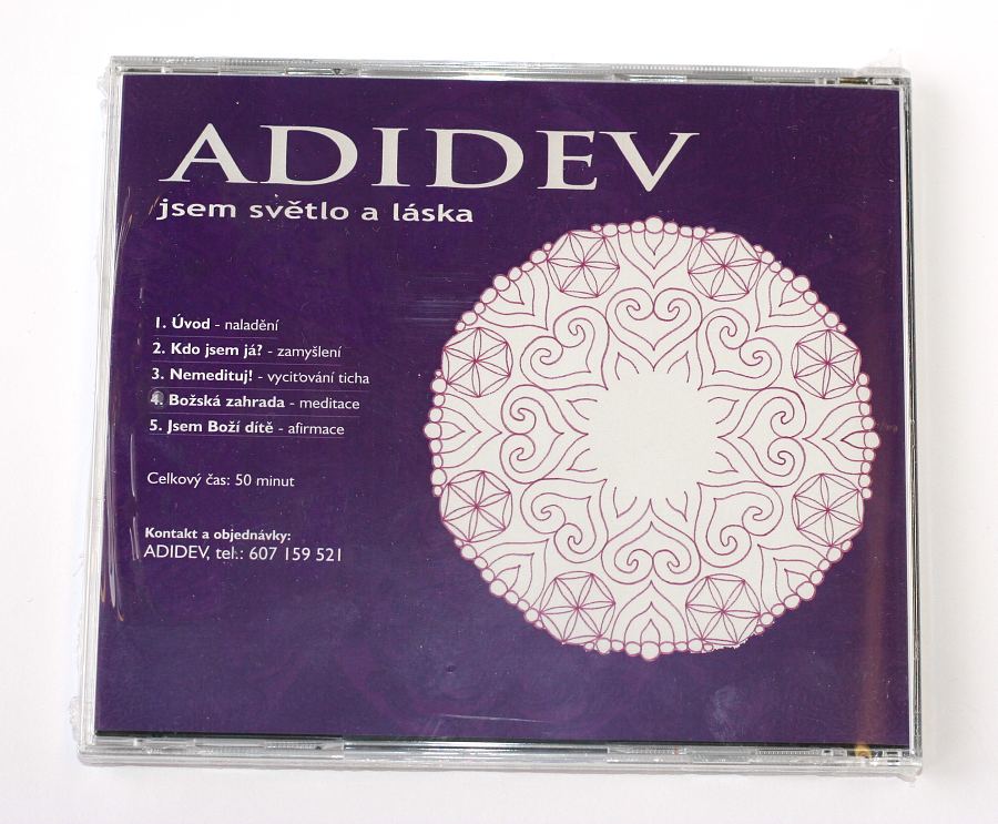 Meditační CD - Adidev, Jsem světlo a láska 1844