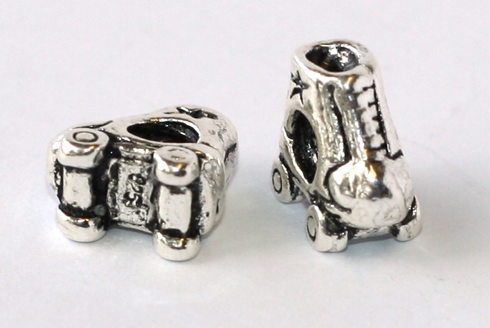 Korálek na náramek Fashion Jewerly - Kolečkové brusle, léto, výlety, sport 1860