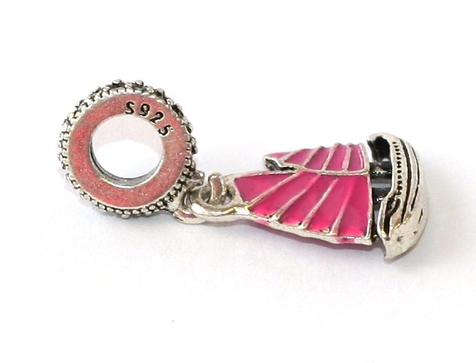 Korálek na náramek Fashion Jewerly -Přívěsek Enamel Loď, Plachetnice, Moře 1956