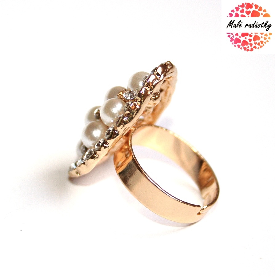 Prsten Fashion Jewerly - Pearl queen 182