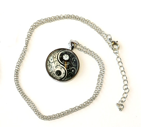 Řetízek Fashion Jewerly - Amulet Jin Jang, Yin Yang, Rovnováha 2050