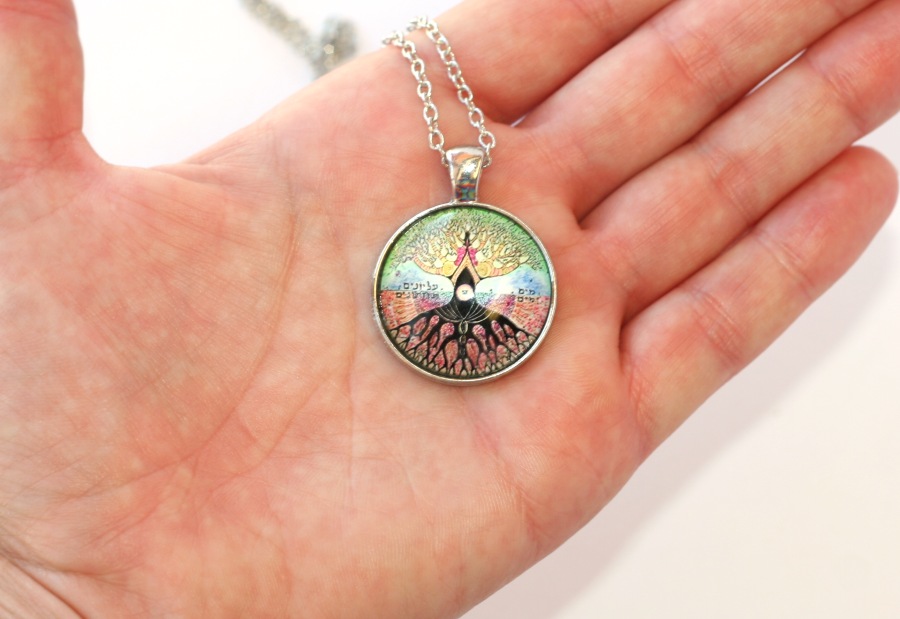 Řetízek Fashion Jewerly - Amulet Strom života, Propojení, Rodina, Předci 2073