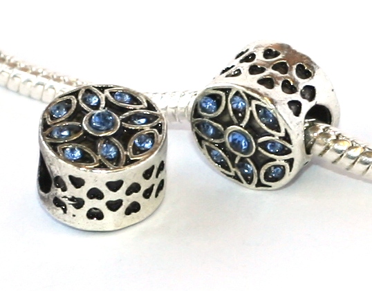Korálek na náramek Fashion Jewerly - Lucky Star, Modrá hvězda 2093