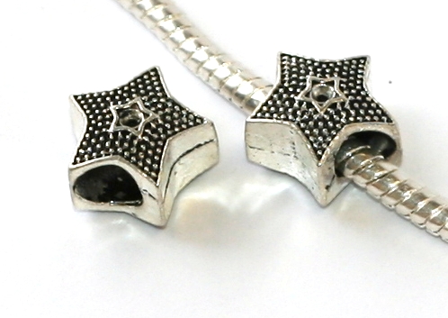Korálek na náramek Fashion Jewerly - Hvězda, Noční obloha 2175