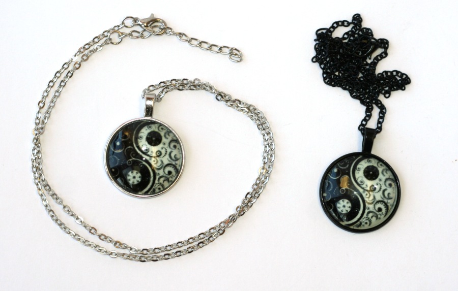 Řetízek  Fashion Jewerly - Yin Yang, Jin Jang, Rovnováha 2193