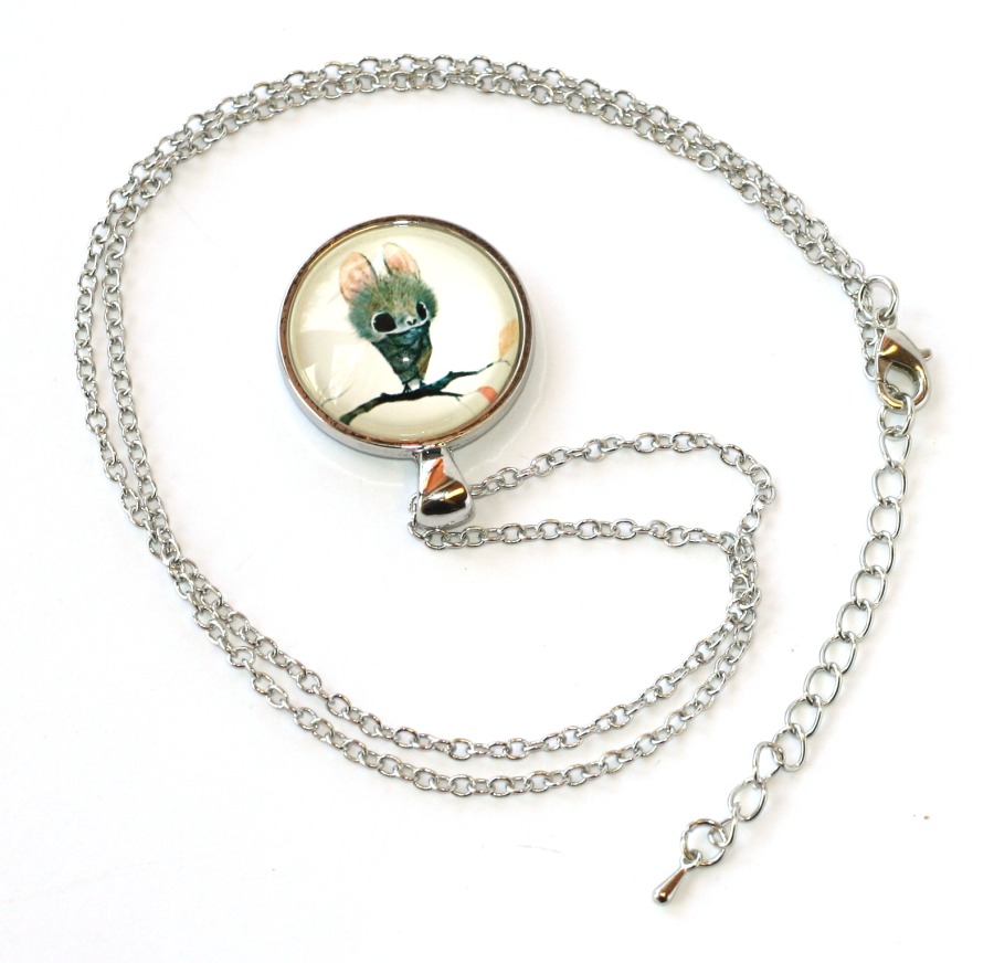 Řetízek Fashion Jewerly - Amulet Netopýr, Roztomilý Netopýrek 2202