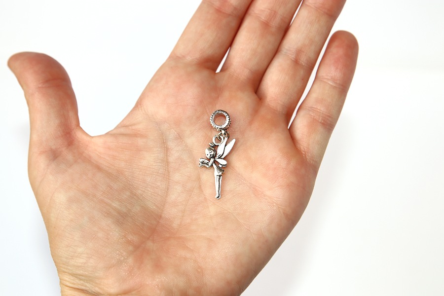 Korálek Fashion Jewerly - Přívěsek Andělská víla, Ochránce, Strážný anděl s křídly, Andel Girl 2352