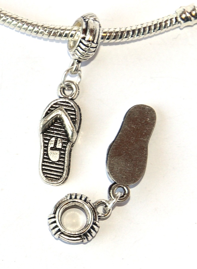 Korálek Fashion Jewerly - Přívěsek Sandále, Žabky, Boty, Love Summer 2381