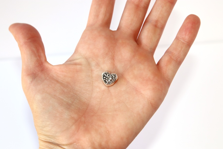 Korálek Fashion Jewerly - Srdce se Stromem života, Moudrost a láska, Rodinné kořeny 2405