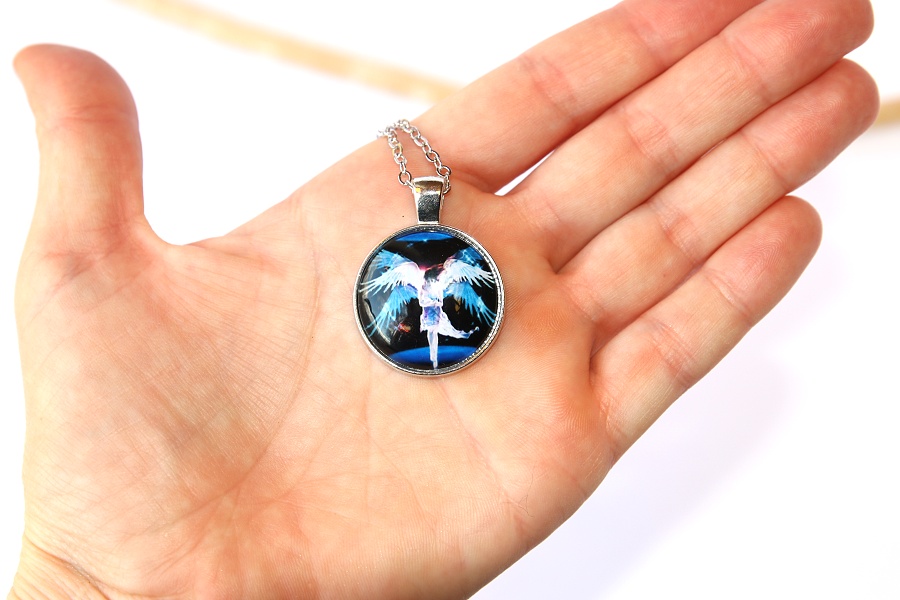 Řetízek Fashion Jewerly - Amulet Strážný anděl, ochránce nevinných 2523