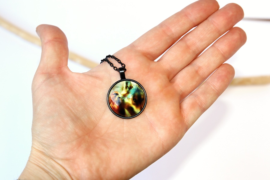 Řetízek Fashion Jewerly - Amulet Vlk a dravec, Moudré přátelství, Divoký život 2551