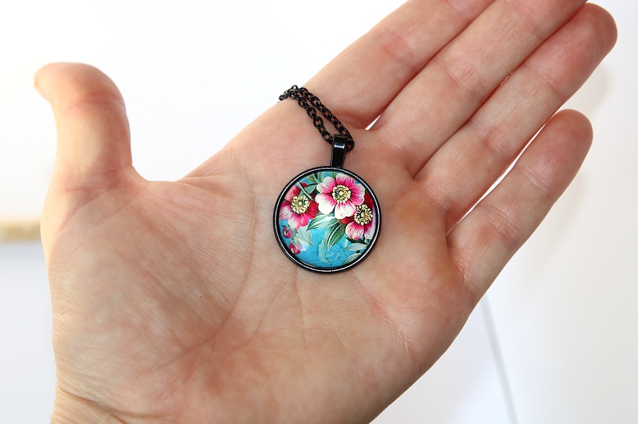 Řetízek Fashion Jewerly - Amulet Květiny, Něžná květinová víla 2568
