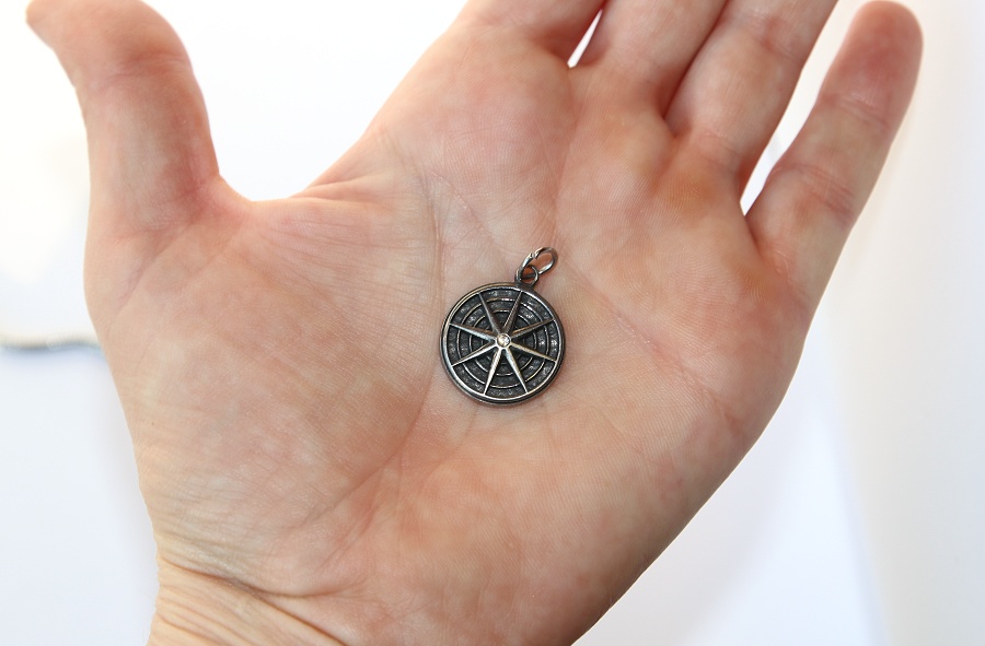 Korálek nerezový Fashion Jewerly - Přívěsek Venušina Hvězda, Venuše jako symbol ženství 2577
