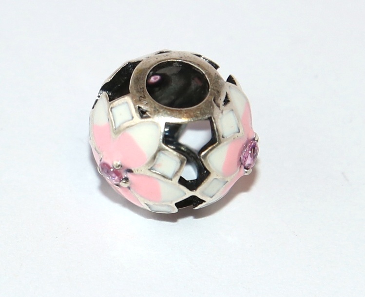 Korálek Fashion Jewerly - Enamel Květina, Lotosový květ pro princeznu 2604