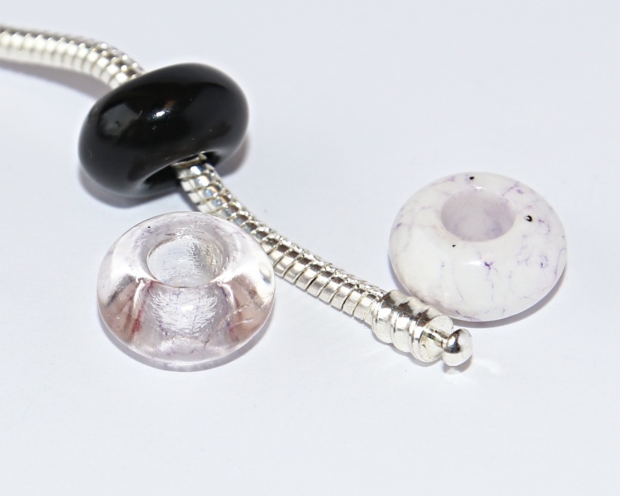 Korálek na náramek Fashion Jewerly - Skleněná kráska, půvabná dáma 2636