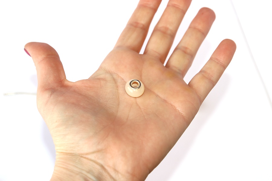 Korálek na náramek Fashion Jewerly - Krémová kráska, půvabná dáma 2640