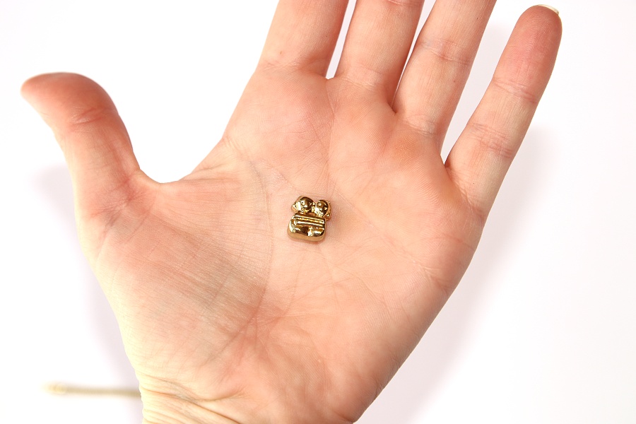 Korálek s velkým průvlekem Fashion Jewerly - Zlaté sestry se objímají, přátelé, Kamarádky, Love you 2714