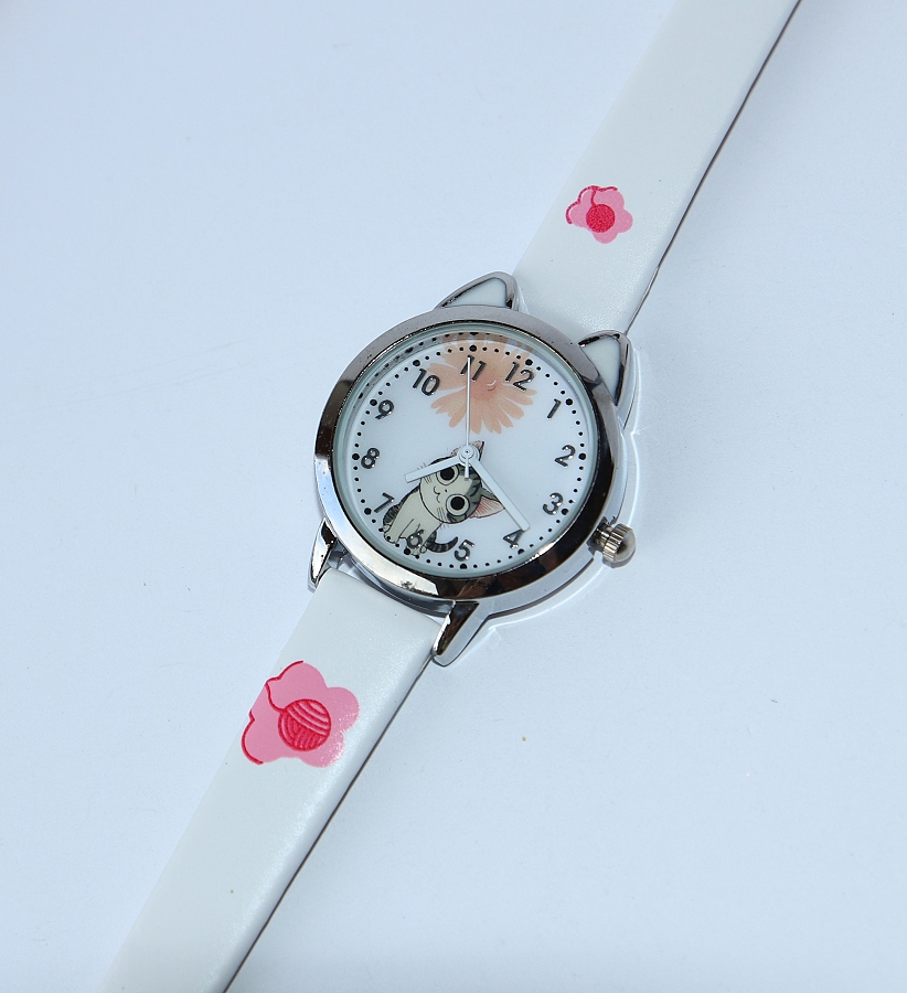 Dětské hodinky Fashion Jewerly - Roztomilé Koťátko, Kočka, Krásná Kočička s ušima, Love Cats 2833