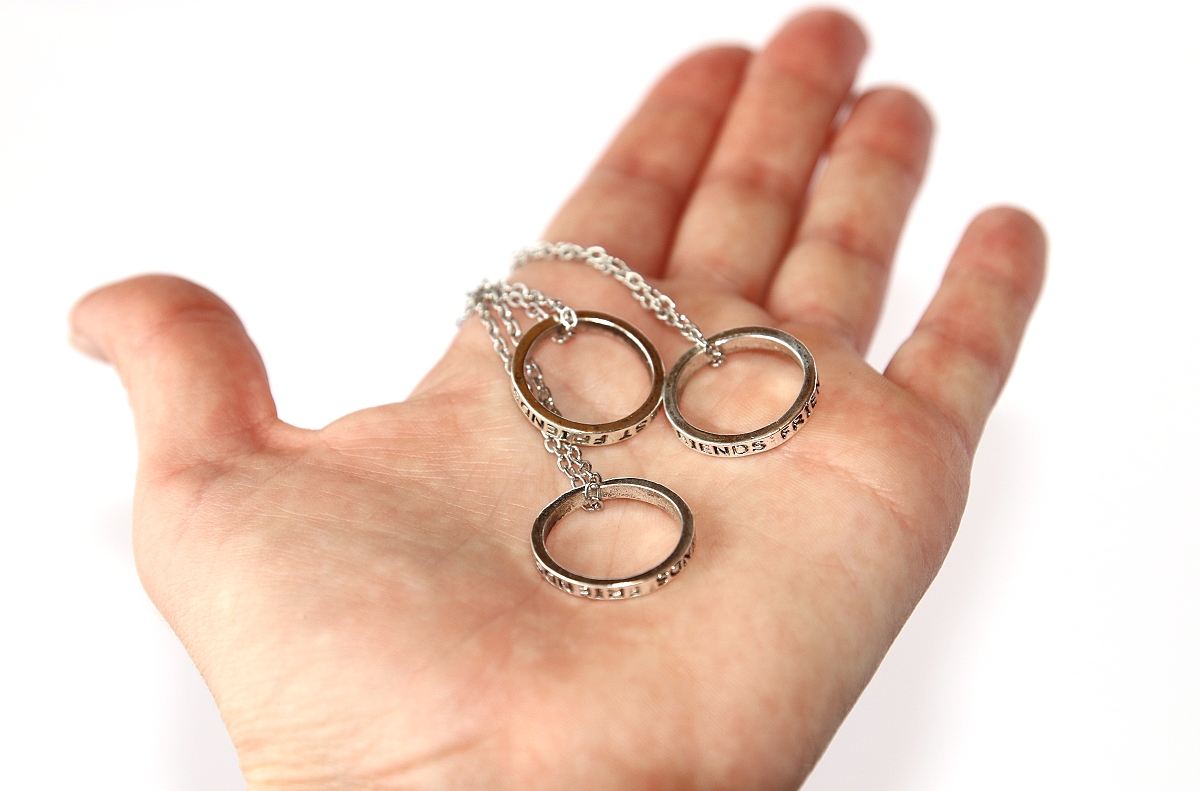 1ks Řetízek do páru pro X osob Fashion Jewerly - Prsteny pro nejlepší kamarády navždy, Přátelství, Best Friends Forever 2953