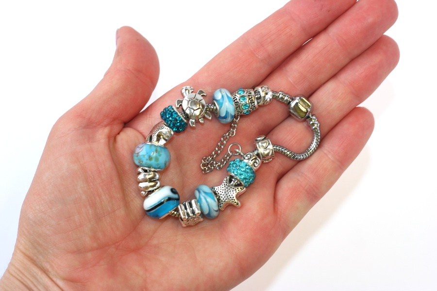 Korálky na Náramek Fashion Jewerly - Oceán, želva, mořská hvězdice 1230