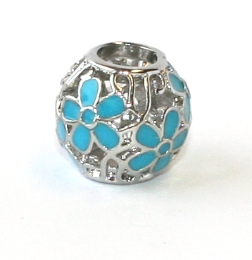 Korálek na náramek Fashion Jewely - Květina, Květinová víla, zahrádka 1963
