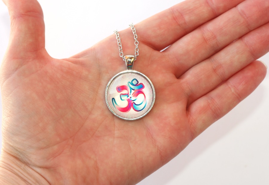Řetízek Fashion Jewerly - Amulet Óm, Buddha, Yoga, Meditace, Namaste 2087