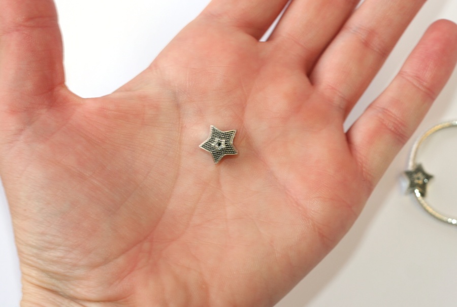 Korálek na náramek Fashion Jewerly - Hvězda, Noční obloha 2175