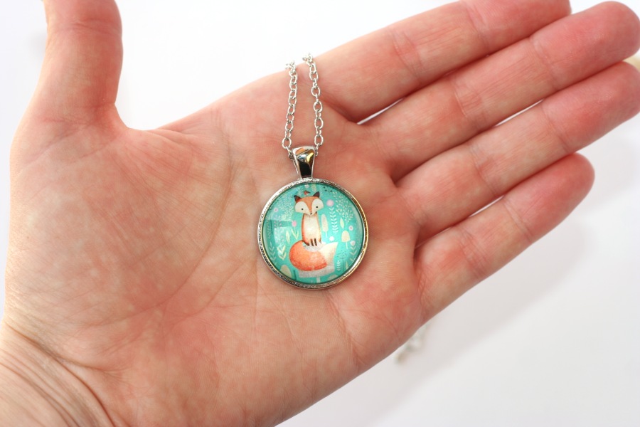 Řetízek Fashion Jewerly - Amulet Moudrá liška, Malý princ 2205