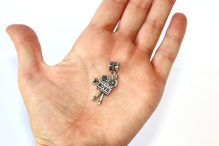 Korálek Fashion Jewerly - Přívěsek Kamera, Filmy, Movie, Kameraman 2385