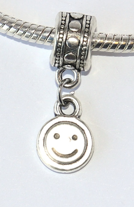 Korálek Fashion Jewerly - Přívěsek Obličej s úsměvem, Smajlík, Happy Smile every Day 2429
