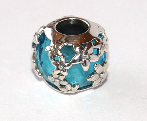 Korálek Fashion Jewerly - Květinová modrá princezna, Blue flower princes, Luxury life 2606