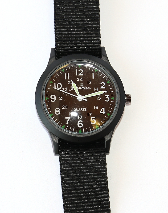 Dětské a universální hodinky Fashion Jewerly - Sportovní chlapecké, Military, Ručičky svítí ve tmě 2734