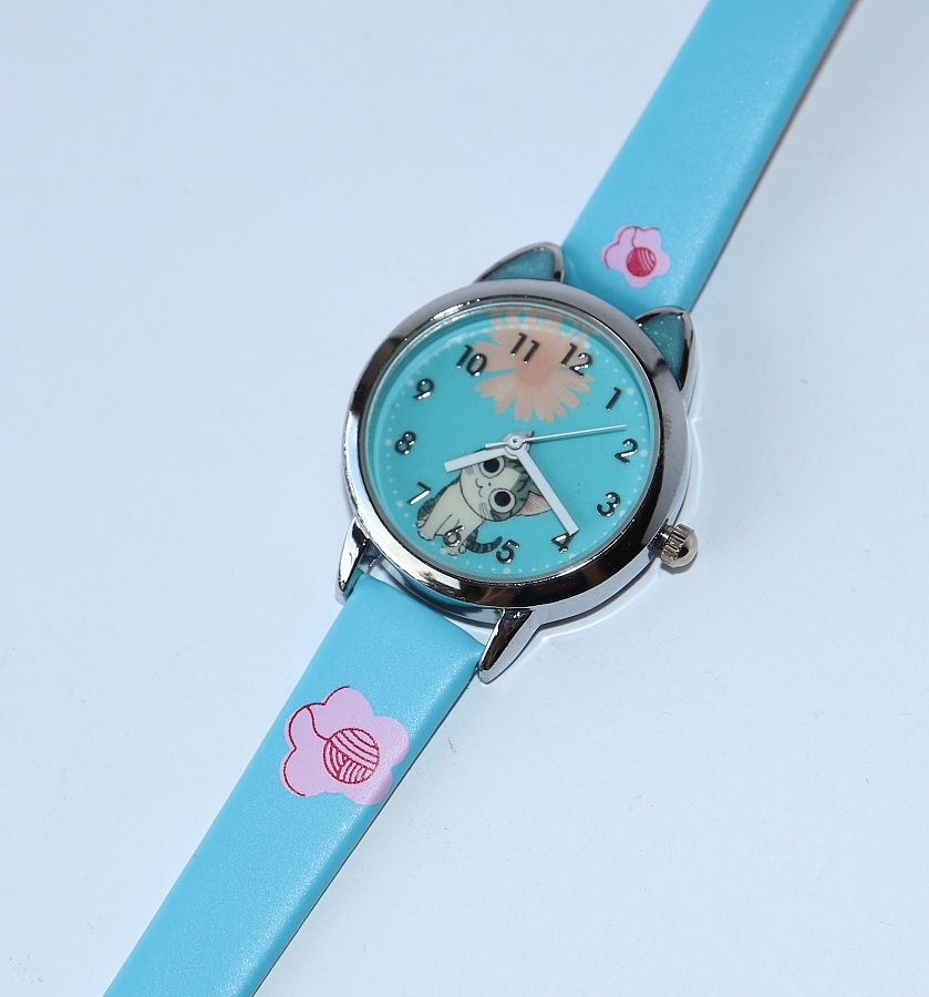 Dětské hodinky Fashion Jewerly - Roztomilé Koťátko, Kočka, Krásná Kočička s ušima, Love Cats 2833