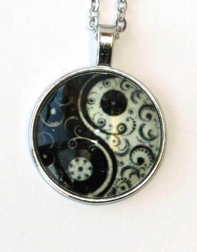 Řetízek  Fashion Jewerly - Yin Yang, Jin Jang, Rovnováha 2193