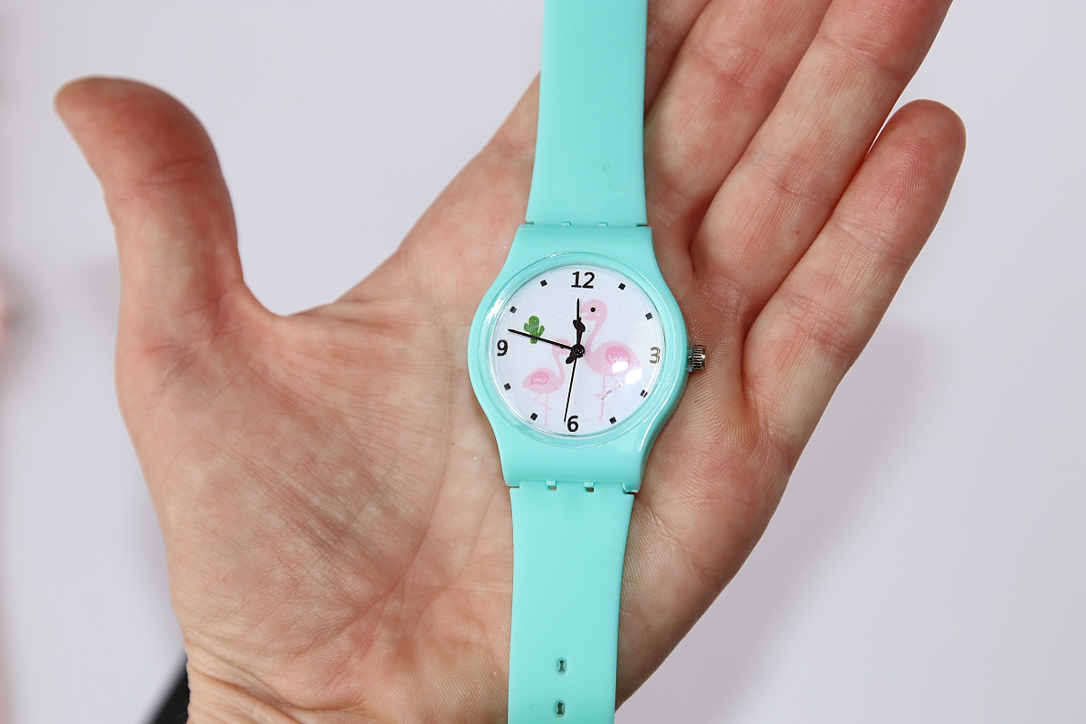 Dětské hodinky Fashion Jewerly - Plameňák, Miluju plameňáky, Love Flamegos 2936