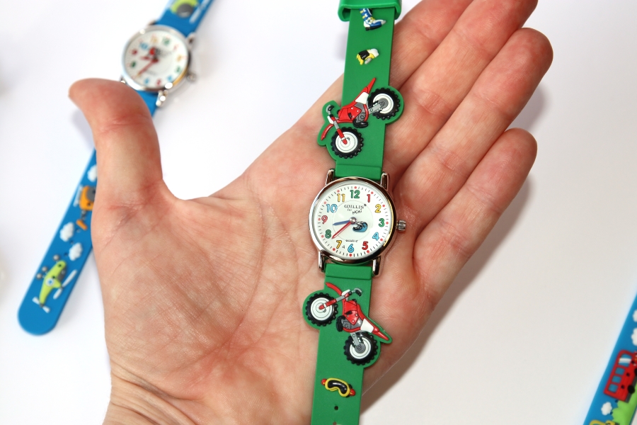 Dětské universální hodinky Fashion Jewerly - Vrtulník, Kamion, Autobus, Motorka, Love to Drive and Fly 3025