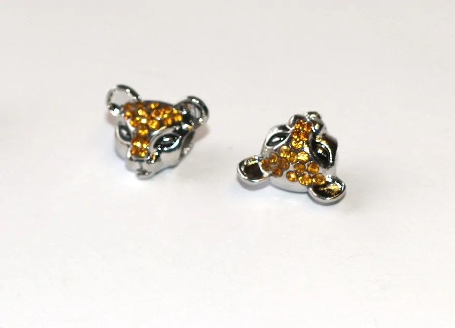 Korálek Fashion Jewerly na náramek nebo řetízek - Lvice Zdobená, Krásná kočka se šarmem, Kleopatřin Mazlíček, Puma s příběhem 3612hlavy