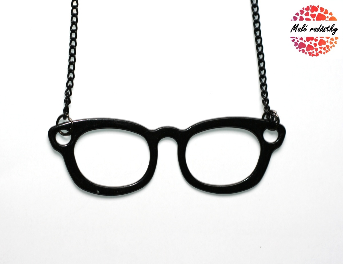 Náhrdelník Fashion Jewerly - Brýle 046