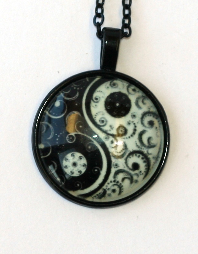 Řetízek  Fashion Jewerly - Yin Yang, Jin Jang, Rovnováha 2193