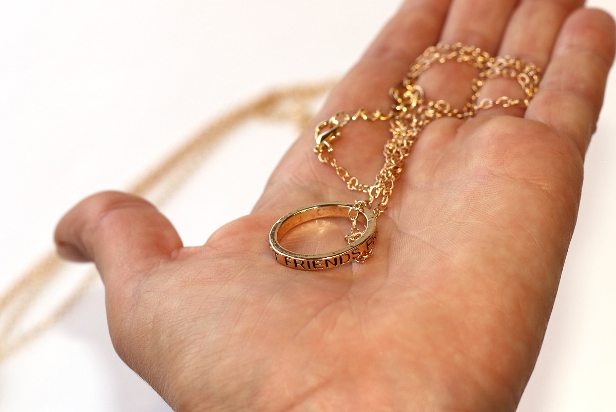 1ks Řetízek do páru pro X osob Fashion Jewerly - Prsteny pro nejlepší kamarády navždy, Přátelství, Best Friends Forever 2953