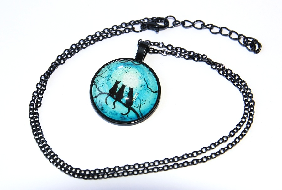 Řetízek Fashion Jewerly - Amulet Kočky, Motýl, Veverky, Víla, Vážka, Pampeliška, Fantazie a Radost 3185